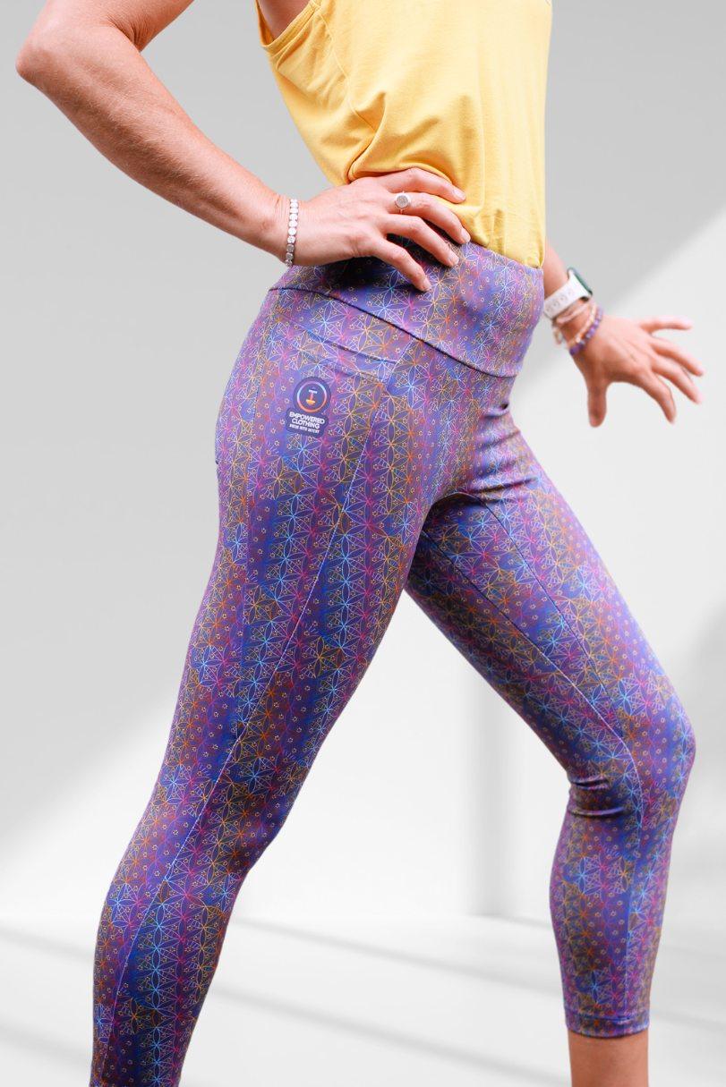 Creation Legging | 3 elements Print Activewear Legging For Women