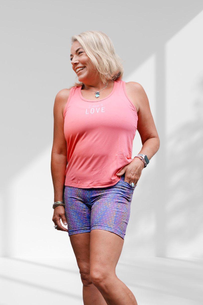 Creation Hot pants | 3 elements Print Activewear Shorts For Women