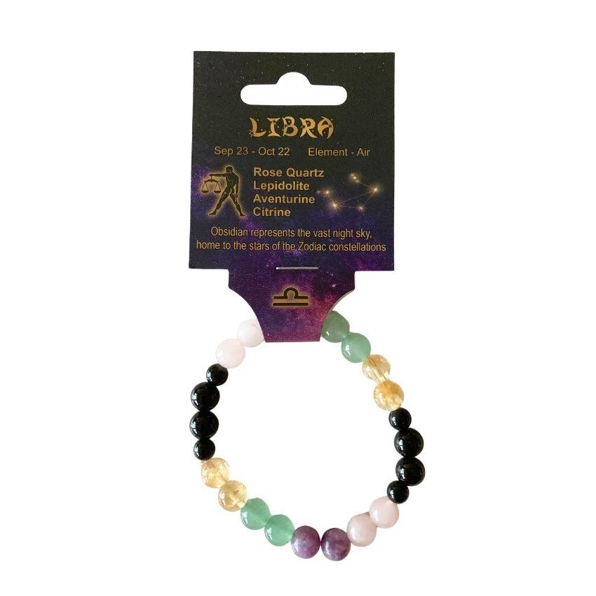 Libra | Crystal Healing Bracelet For Zodiac Energy
