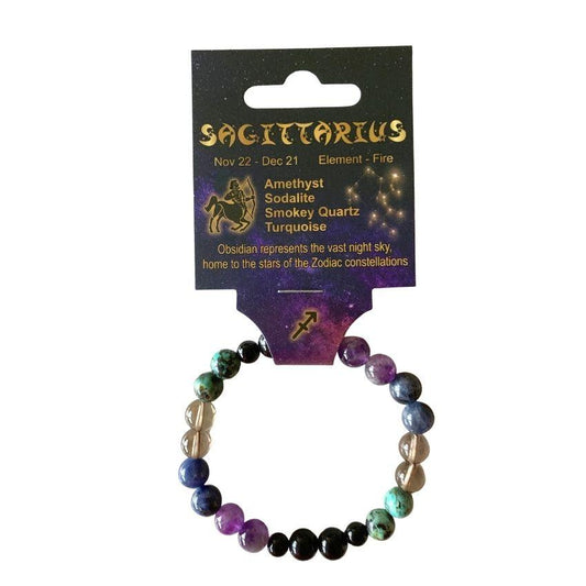 Sagittarius | Crystal Healing Bracelet for Zodiac Energy