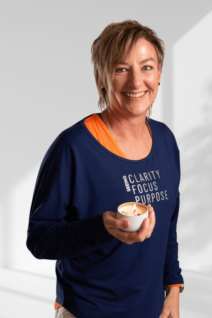Create | Orange sleeveless activewear top for women