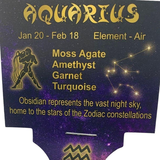Aquarius | Crystal Healing Bracelet for Zodiac Energy