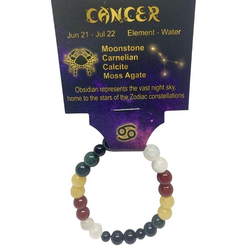 Cancer | Crystal Healing Bracelet for Zodiac Energy