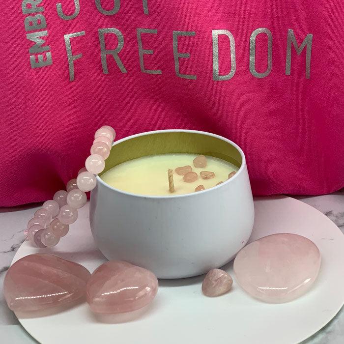 LOVE  | Heart Chakra Kakadu Plum Candle