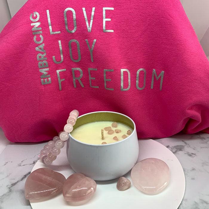 LOVE  | Heart Chakra Kakadu Plum Candle