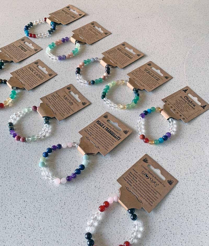 Aquarius | Crystal Healing Bracelet for Zodiac Energy