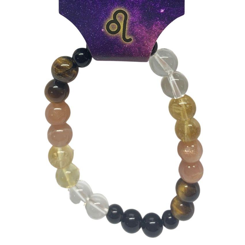 Leo | Crystal Healing Bracelet for Zodiac Energy