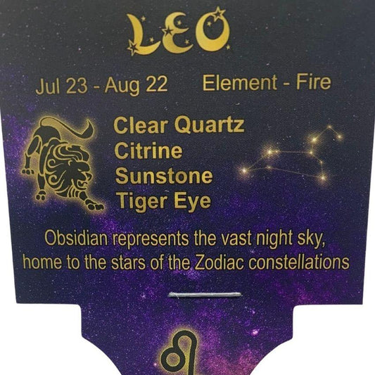 Leo | Crystal Healing Bracelet for Zodiac Energy
