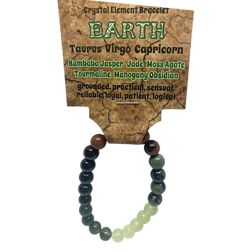 Earth | Crystal Healing Bracelet for Growth