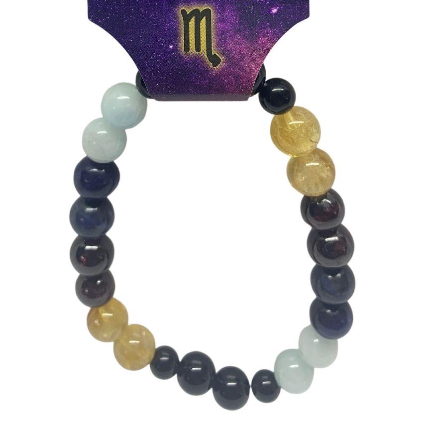 Scorpio | Crystal Healing Bracelet for Zodiac Energy
