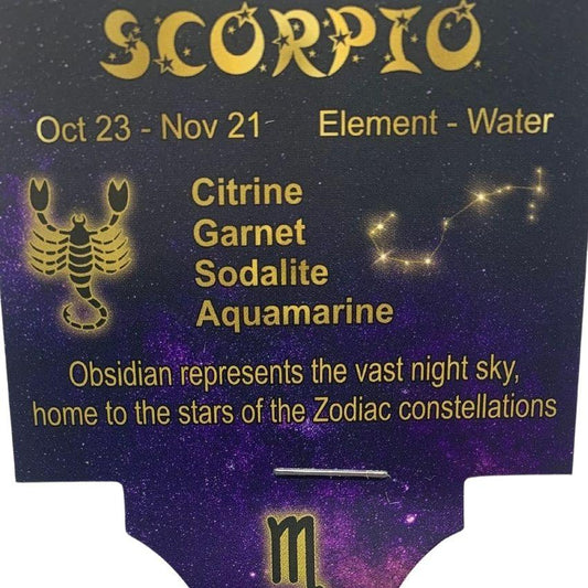 Scorpio | Crystal Healing Bracelet for Zodiac Energy