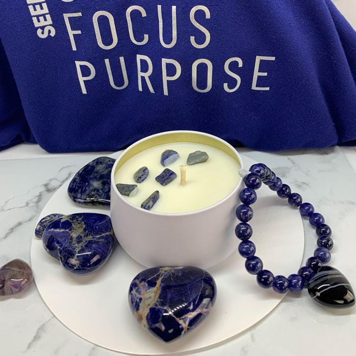 TRUST  | Third Eye Chakra Bergamot & Banksia Candle