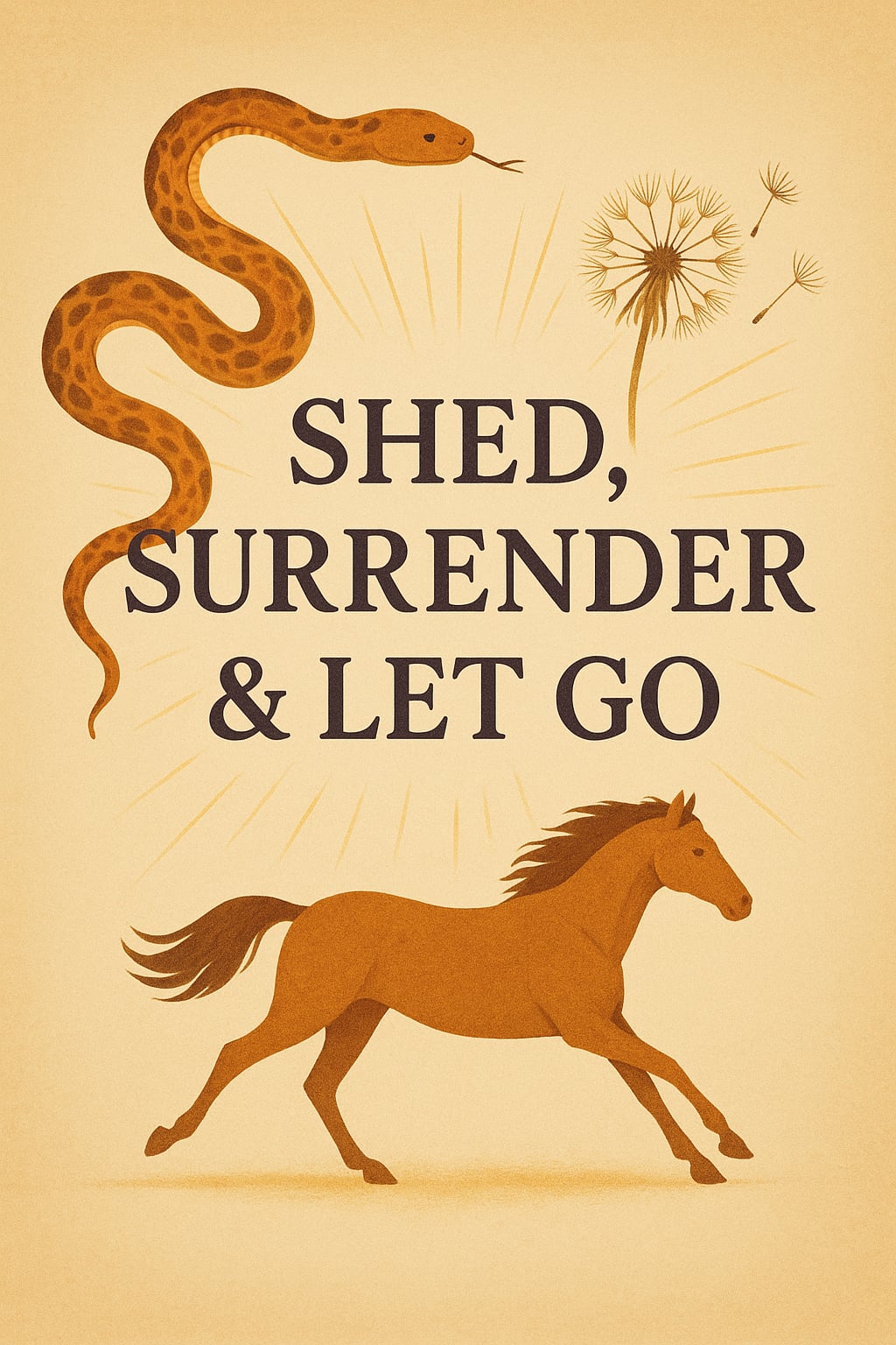 The Countdown Is On: Shed, Surrender & Let Go