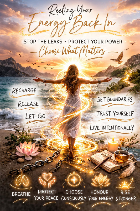 Reeling Your Energy Back In - Stop the Leaks. Protect Your Power. Choose What Matters.