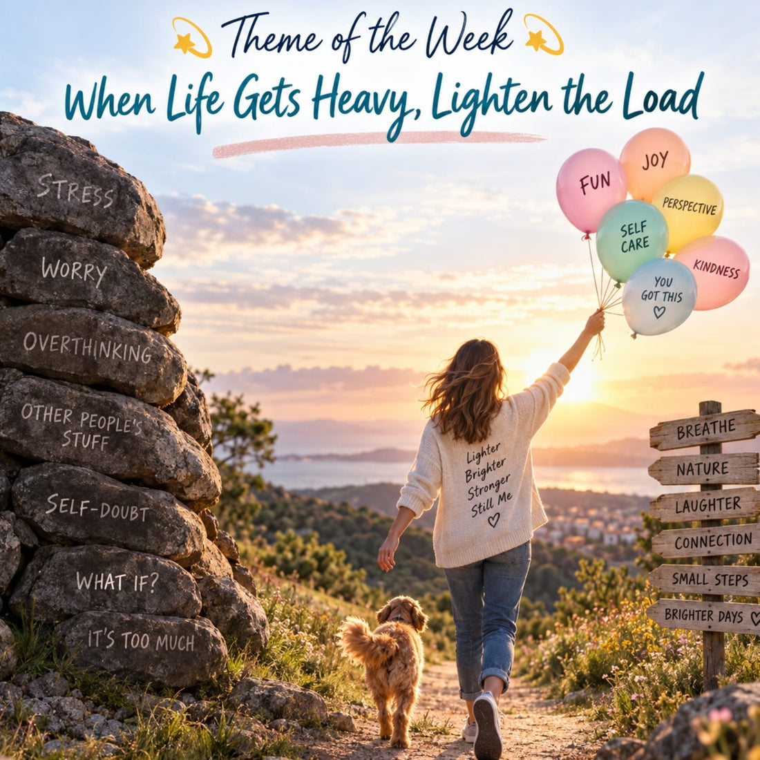 When Life Gets Heavy, Lighten the Load