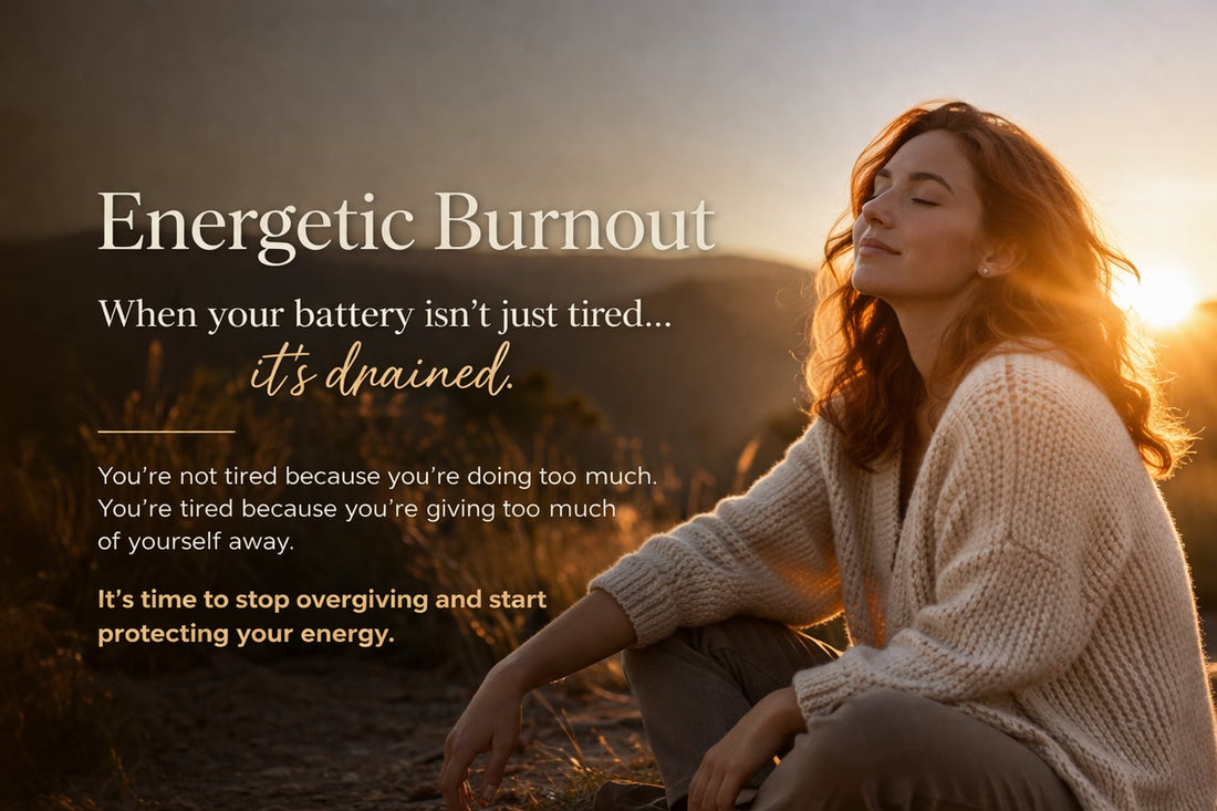 Energetic Burnout – When Your Battery Isn’t Just Tired… It’s Drained