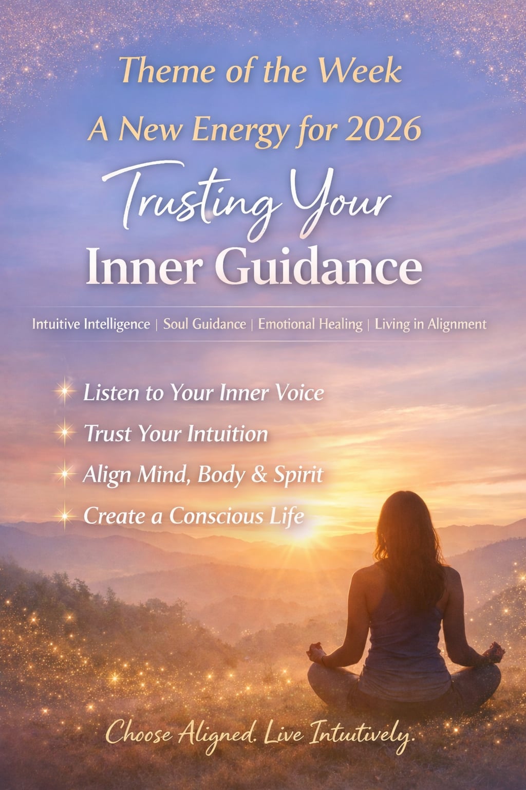 A New Energy for 2026 – Trusting Your Inner Guidance