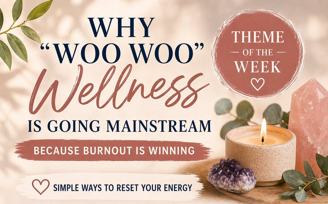 Why “Woo Woo” Wellness Is Going Mainstream (Because Burnout Is Winning)