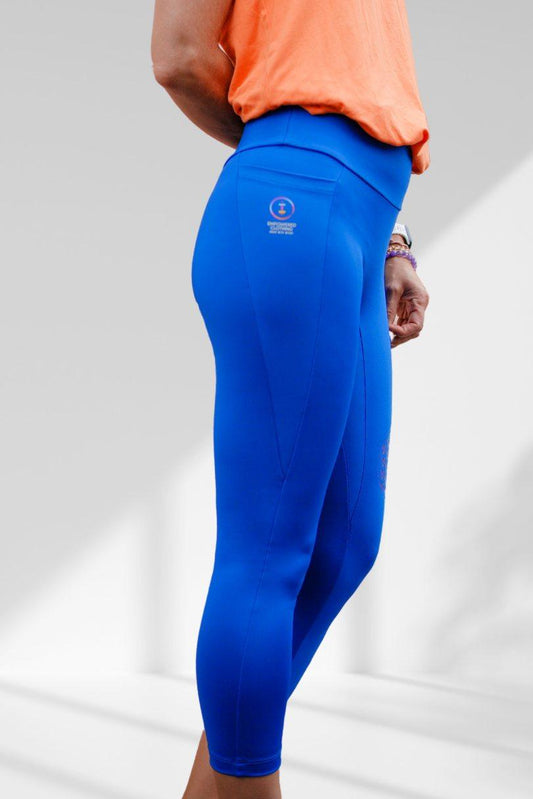 Creation Legging |  Ocean Blue Print Women's Activewear Leggings