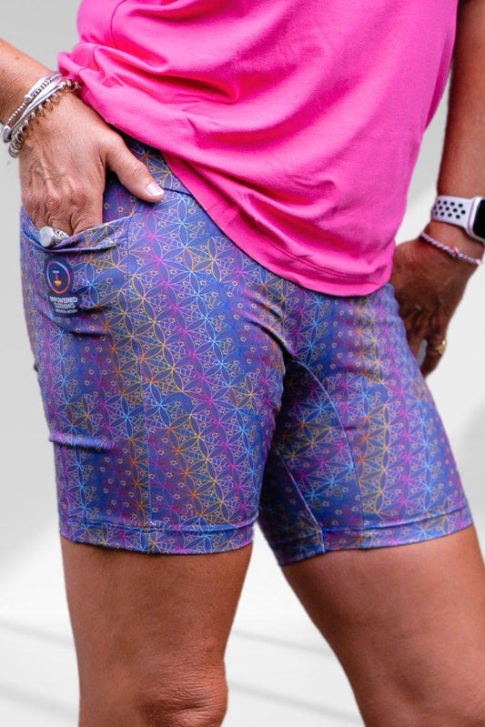 Creation Hot pants |  3 elements Print Activewear Shorts For Women