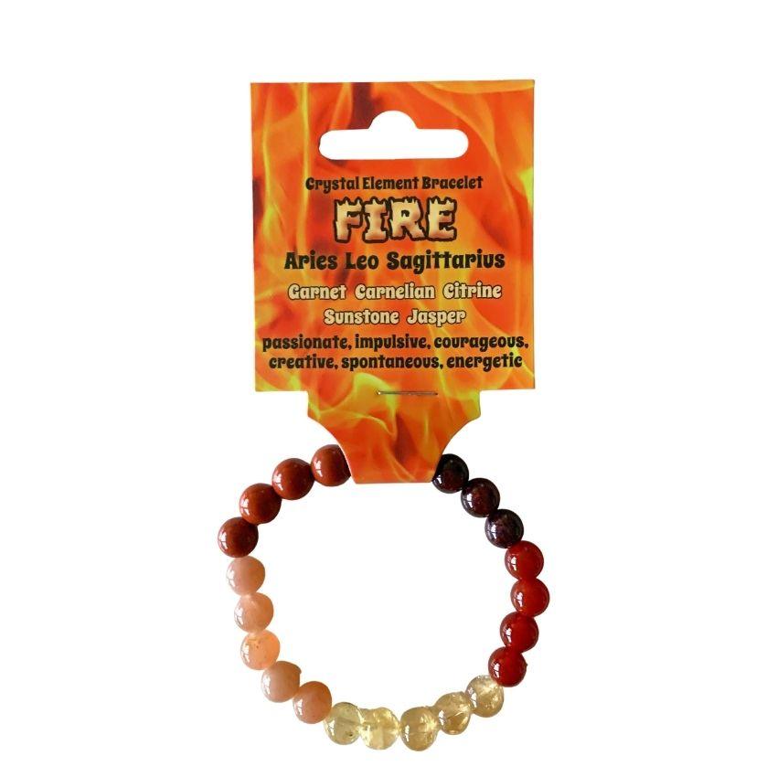 Fire | Crystal Healing Bracelet for Growth