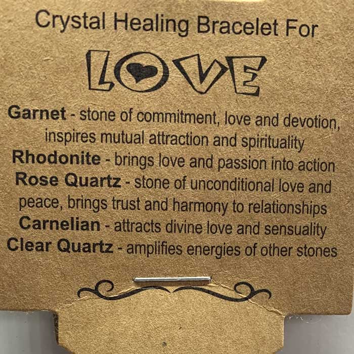 Love | Crystal Healing Bracelet