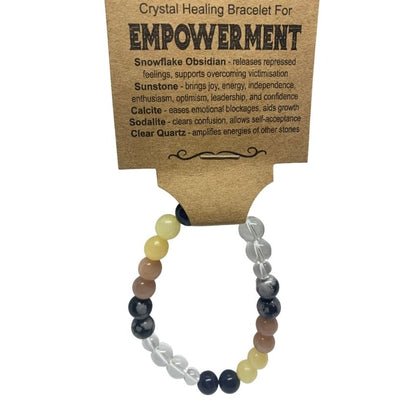 Empowerment | Crystal Healing Bracelet