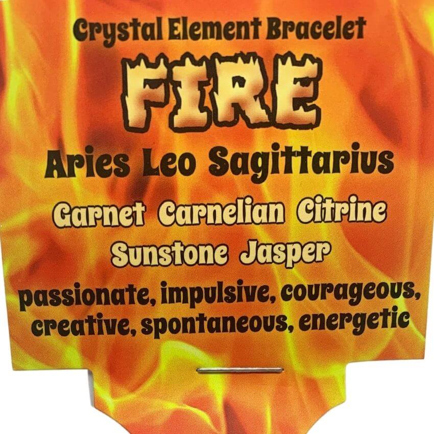 Fire | Crystal Elements Bracelet