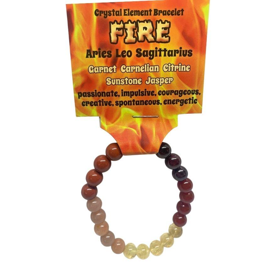 Fire | Crystal Healing Bracelet for Growth