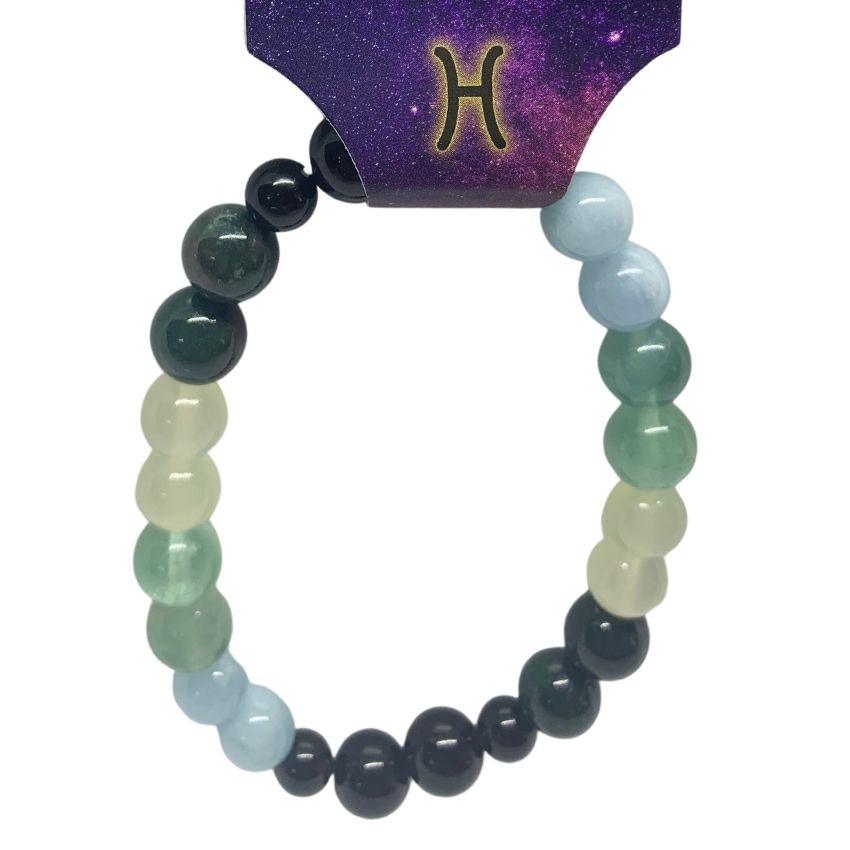 Pisces | Crystal Healing Bracelet for Zodiac Energy