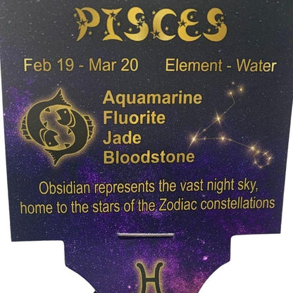 Pisces | Crystal Healing Bracelet for Zodiac Energy