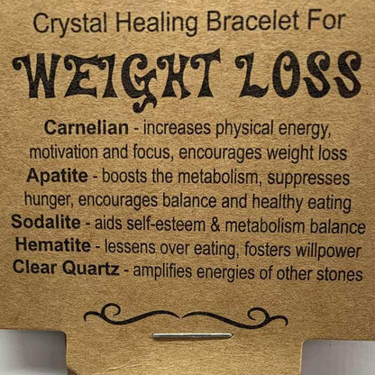 Weightloss | Crystal Healing Bracelet